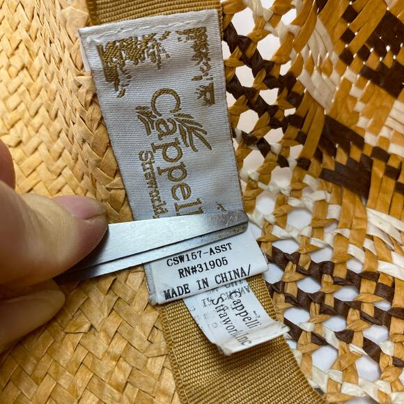 CAPPELLI Straworld Inc. Hat  OSFM - Picture 11 of 12